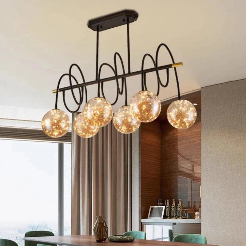 Luminaire Suspension design contemporain en métal – Référence : Amélis4732-ILLUMEEN.COM