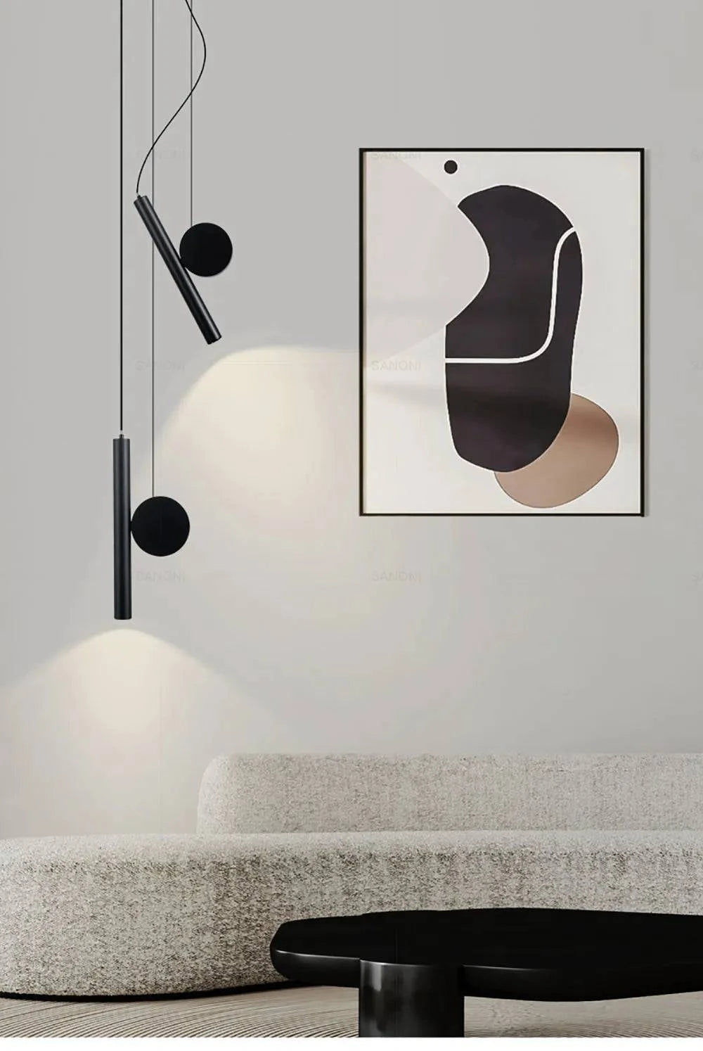 Luminaire Suspension design contemporain en métal – Référence : Marilou5623-ILLUMEEN.COM