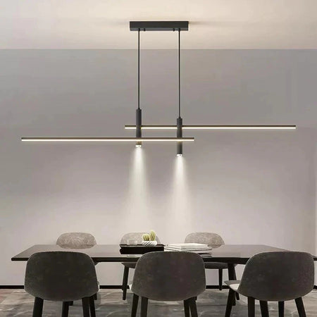 Luminaire Suspension design contemporain en métal doré – Référence : Aveline4263-ILLUMEEN.COM
