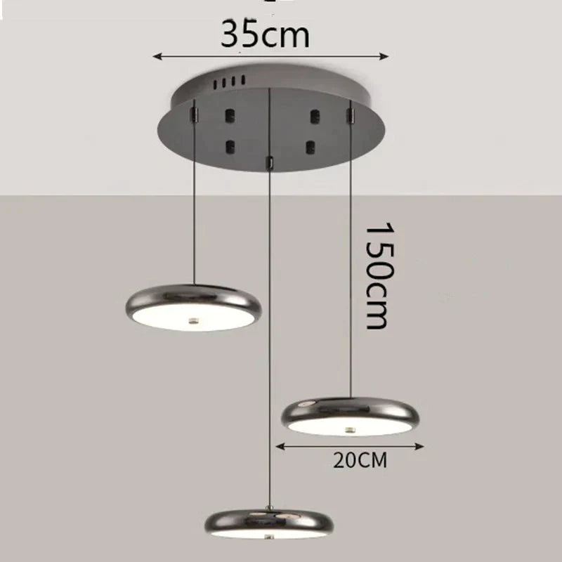 Luminaire Suspension design contemporain en métal – Référence : Alvyn5623-ILLUMEEN.COM