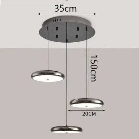 Luminaire Suspension design contemporain en métal – Référence : Alvyn5623-ILLUMEEN.COM
