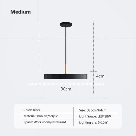Luminaire Suspension design moderne – Référence : Ascelina6382-ILLUMEEN.COM