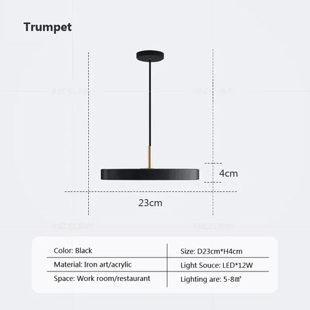 Luminaire Suspension design moderne – Référence : Ascelina6382-ILLUMEEN.COM