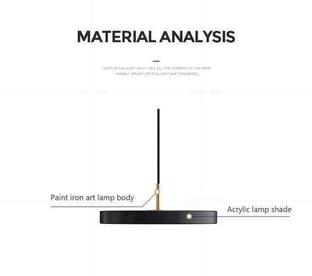 Luminaire Suspension design moderne – Référence : Ascelina6382-ILLUMEEN.COM