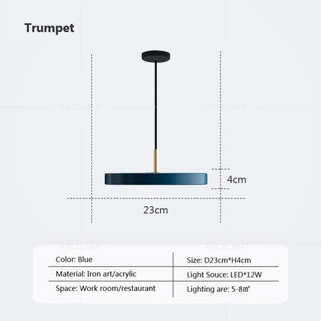 Luminaire Suspension design moderne – Référence : Ascelina6382-ILLUMEEN.COM