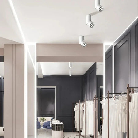 Luminaire Spot tête directionnelle finition noire – Référence : Loris7382-ILLUMEEN.COM