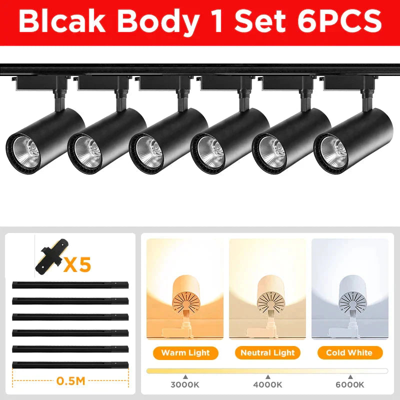 Luminaire Spot tête directionnelle blanc – Référence : Loriane7624-ILLUMEEN.COM