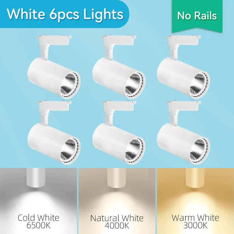 Luminaire Spot tête directionnelle blanc – Référence : Loriane7624-ILLUMEEN.COM