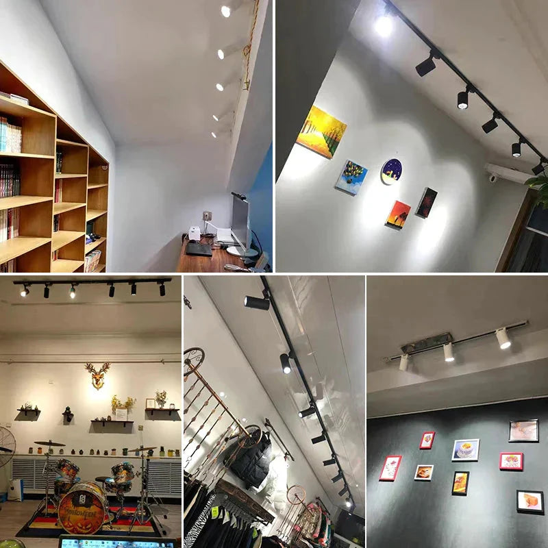 Luminaire Spot tête directionnelle blanc – Référence : Loriane7624-ILLUMEEN.COM