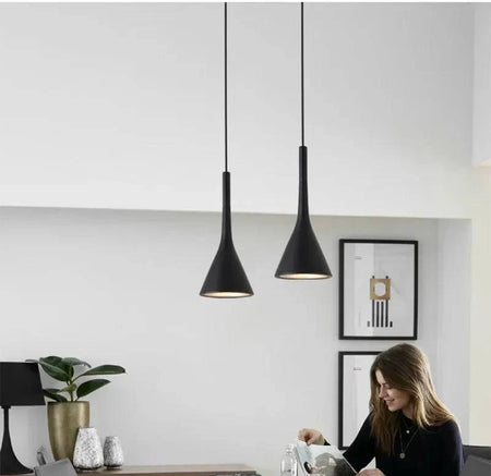 Luminaire Suspension forme organique blanche – Référence : Maréa5623-ILLUMEEN.COM