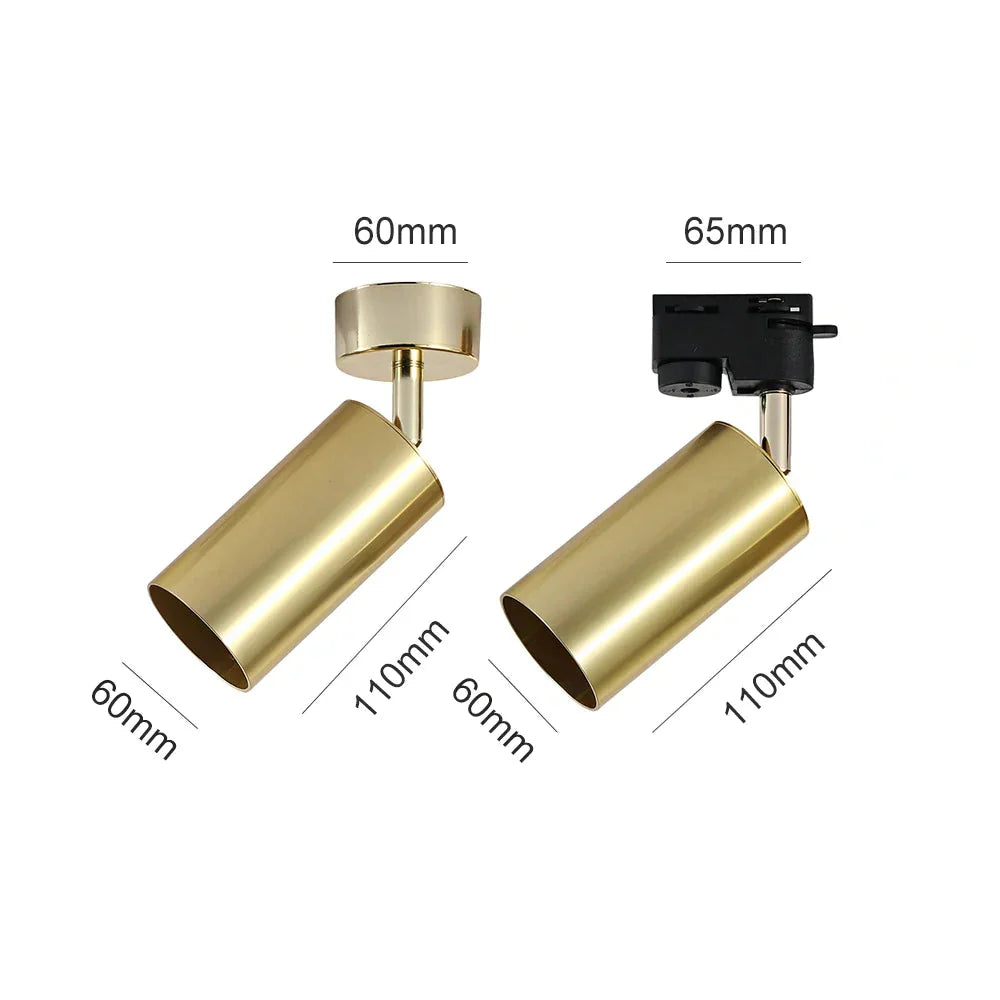 Luminaire Spot tête directionnelle chrome – Référence : Aléa3745-ILLUMEEN.COM