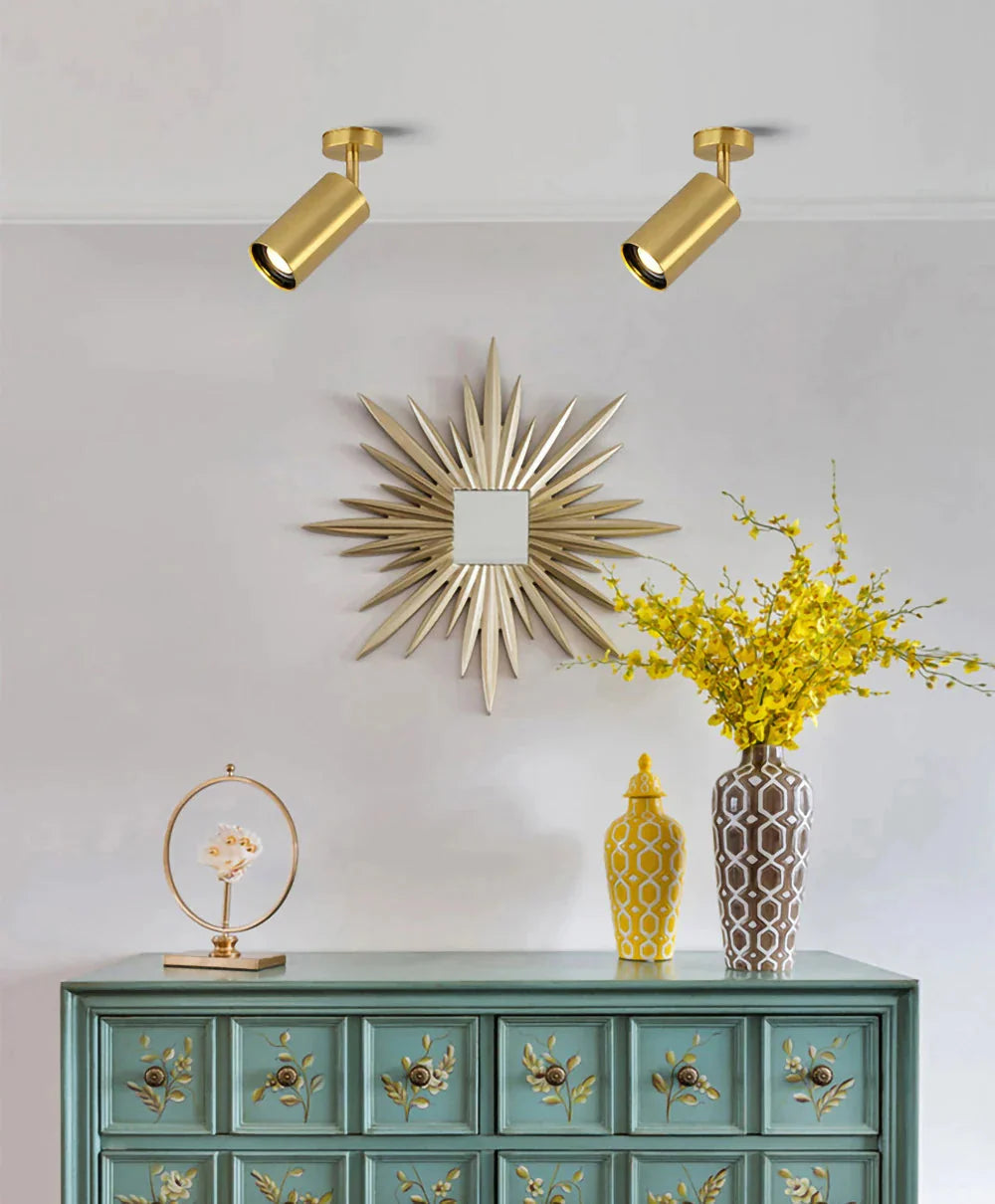 Luminaire Spot tête directionnelle chrome – Référence : Aléa3745-ILLUMEEN.COM