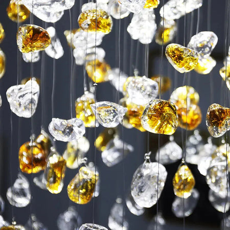 Luminaire Suspension finition élégante en cristal – Référence : Thélio5824-ILLUMEEN.COM