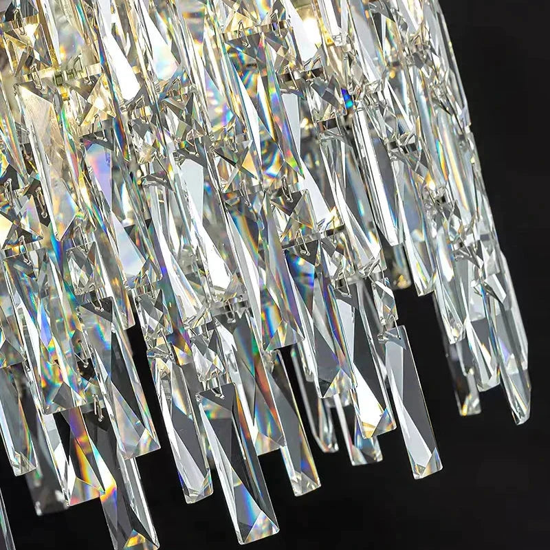 Luminaire Lustre cristal de luxe pour escalier – Référence : Seraphin8274-ILLUMEEN.COM