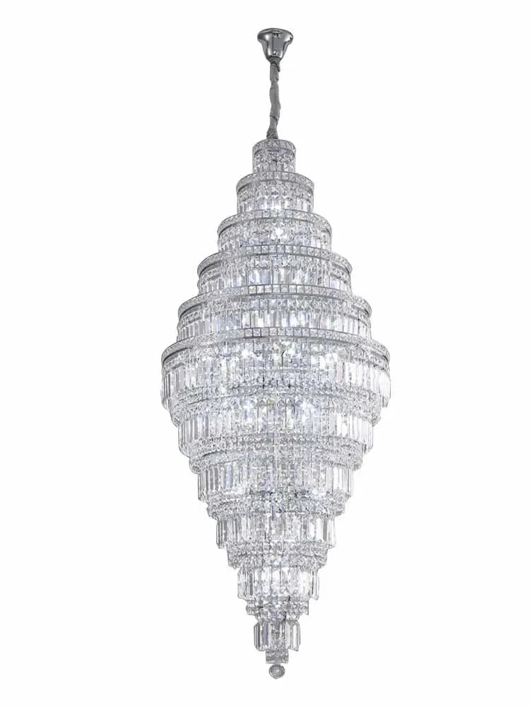 Luminaire Lustre suspension en cristal élégante – Référence : Orlin3278-ILLUMEEN.COM