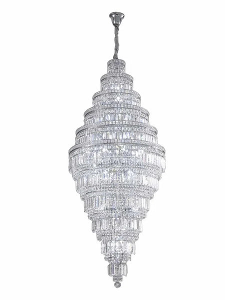 Luminaire Lustre suspension en cristal élégante – Référence : Orlin3278-ILLUMEEN.COM