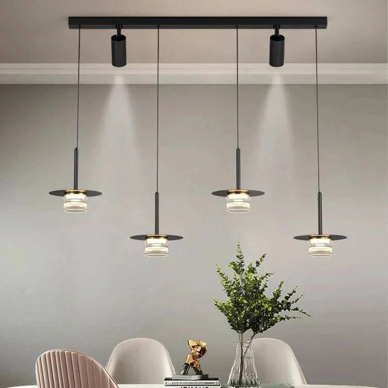 Luminaire Suspension finition brillante argentée – Référence : Maelis4823-ILLUMEEN.COM