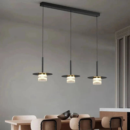 Luminaire Suspension finition brillante argentée – Référence : Maelis4823-ILLUMEEN.COM