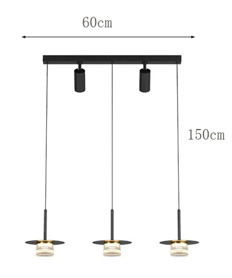 Luminaire Suspension finition brillante argentée – Référence : Maelis4823-ILLUMEEN.COM