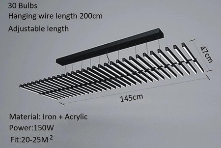 Luminaire Suspension design contemporain – Référence : Maelis5823-ILLUMEEN.COM