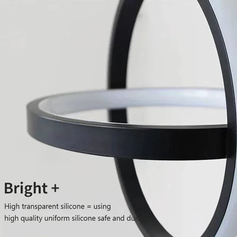 Luminaire Suspension design minimaliste noir – Référence : Vesper4732-ILLUMEEN.COM