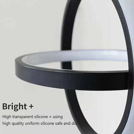 Luminaire Suspension design minimaliste noir – Référence : Vesper4732-ILLUMEEN.COM