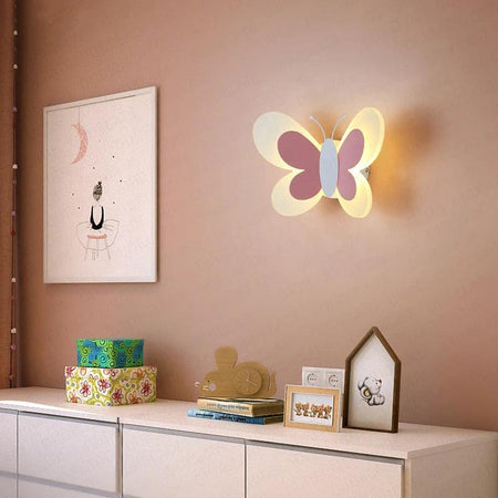 Luminaire Enfant design papillon – Référence : Léo7942-ILLUMEEN.COM