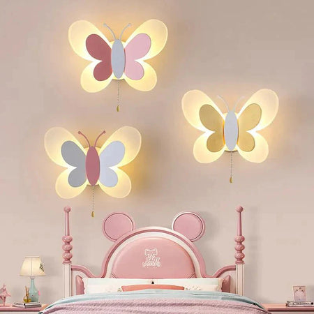 Luminaire Enfant design papillon – Référence : Léo7942-ILLUMEEN.COM