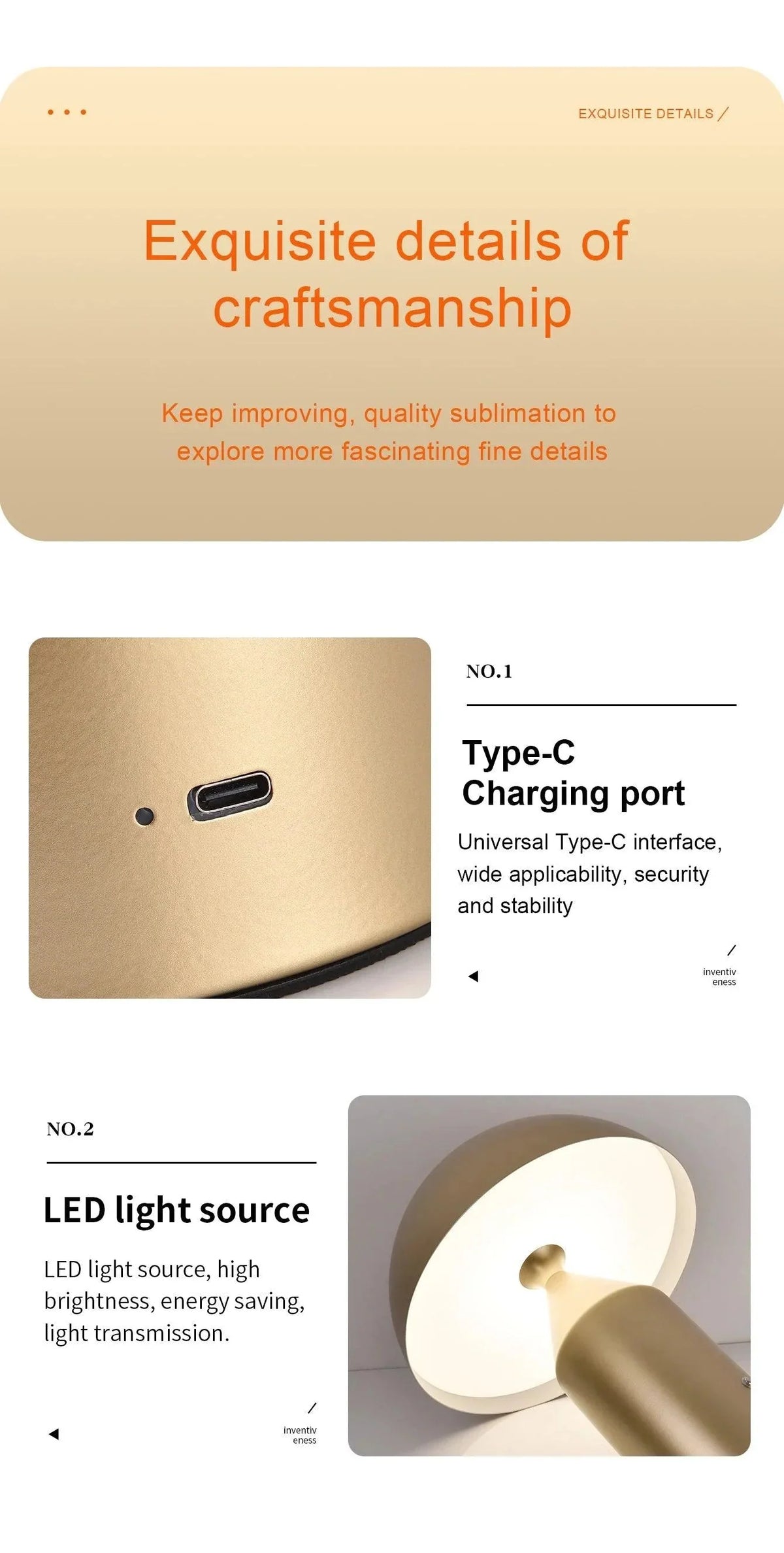 Luminaire Chevet / Bureau design moderne – Référence : Léo5823-ILLUMEEN.COM