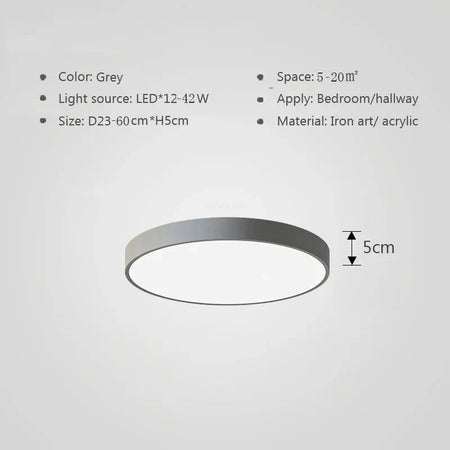 Luminaire Plafonnier design circulaire moderne – Référence : Selene4821-ILLUMEEN.COM