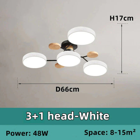 Luminaire Plafonnier design nordique élégant – Référence : Amélie4631-ILLUMEEN.COM