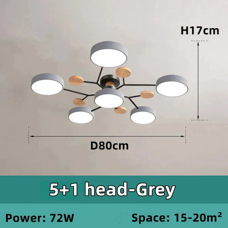 Luminaire Plafonnier design nordique élégant – Référence : Amélie4631-ILLUMEEN.COM