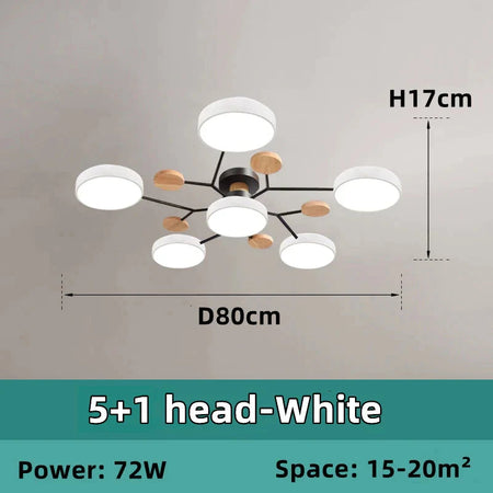 Luminaire Plafonnier design nordique élégant – Référence : Amélie4631-ILLUMEEN.COM