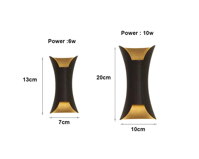 Luminaire Extérieur design mural élégant – Référence : Léo2379-ILLUMEEN.COM