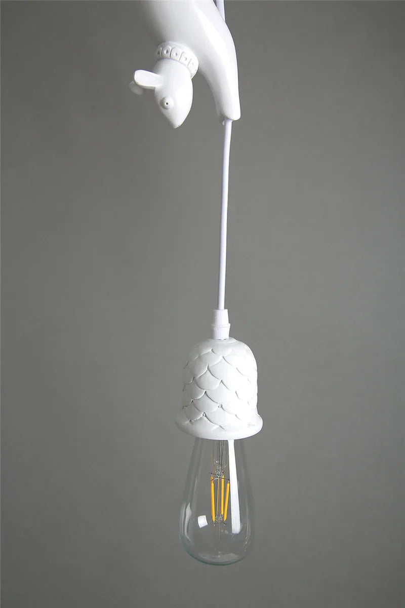 Luminaire Suspension design nordique en résine – Référence : Marlo8743-ILLUMEEN.COM