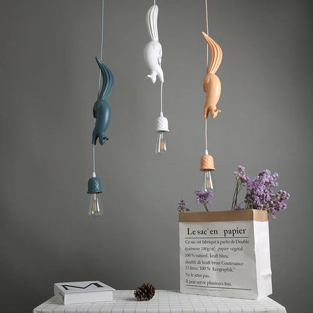 Luminaire Suspension design nordique en résine – Référence : Marlo8743-ILLUMEEN.COM