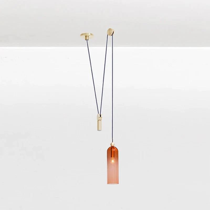 Luminaire Suspension design nordique en laiton – Référence : Alizée4823-ILLUMEEN.COM