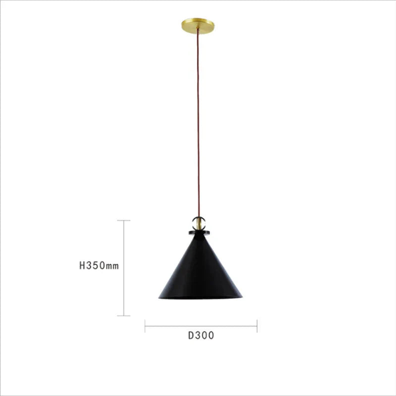 Luminaire Suspension design nordique en laiton – Référence : Alizée4823-ILLUMEEN.COM