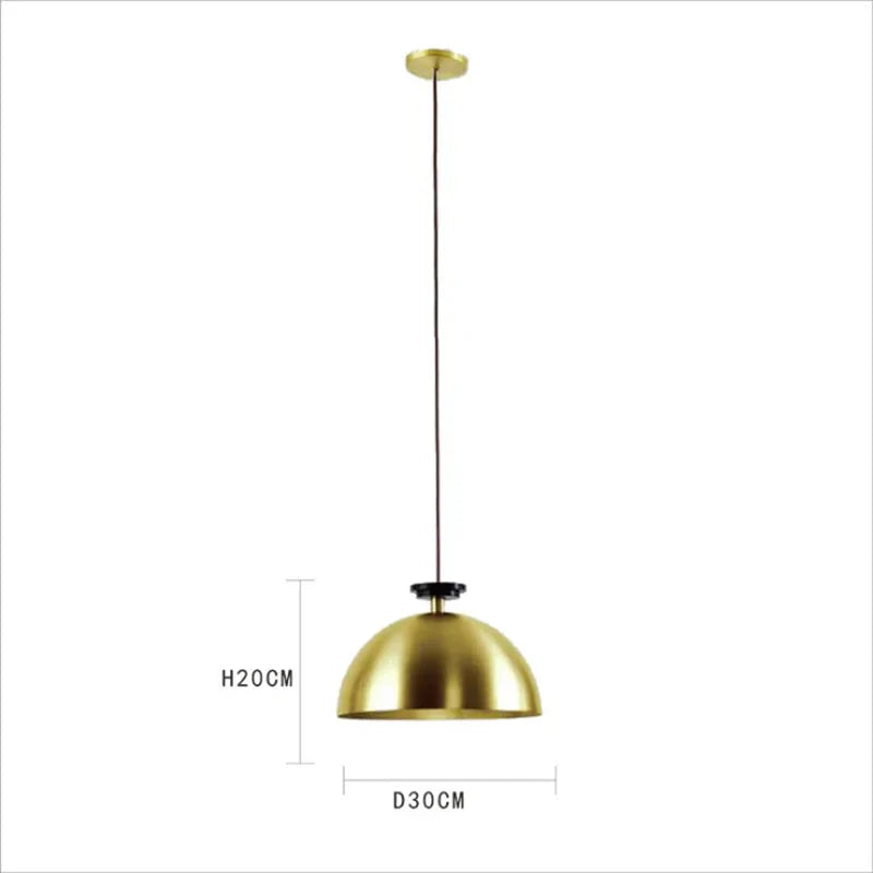 Luminaire Suspension design nordique en laiton – Référence : Alizée4823-ILLUMEEN.COM