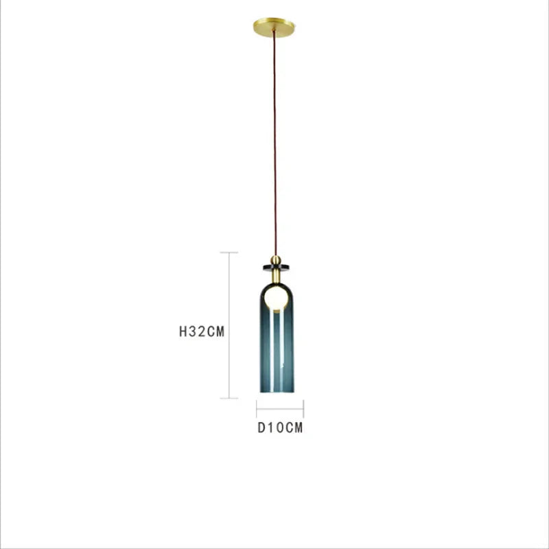 Luminaire Suspension design nordique en laiton – Référence : Alizée4823-ILLUMEEN.COM
