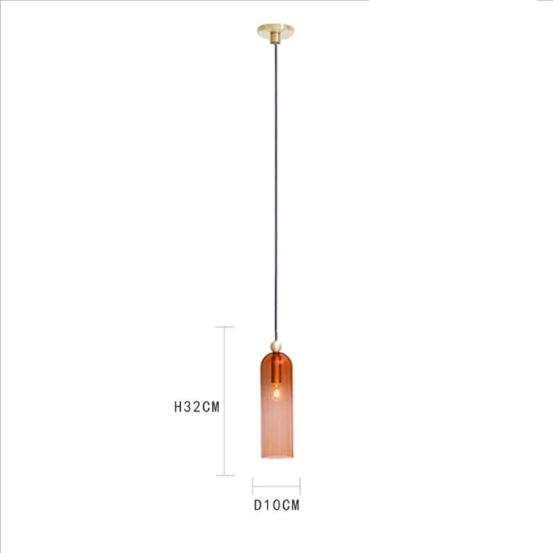 Luminaire Suspension design nordique en laiton – Référence : Alizée4823-ILLUMEEN.COM