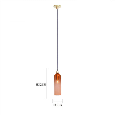 Luminaire Suspension design nordique en laiton – Référence : Alizée4823-ILLUMEEN.COM