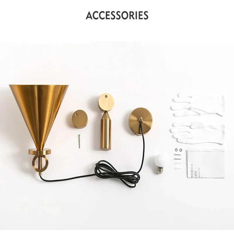 Luminaire Suspension design nordique en laiton – Référence : Alizée4823-ILLUMEEN.COM