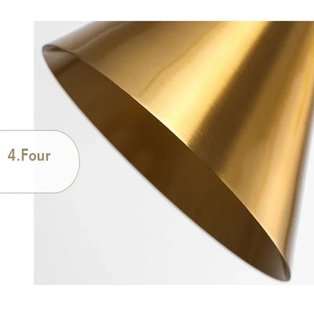 Luminaire Suspension design nordique en laiton – Référence : Alizée4823-ILLUMEEN.COM