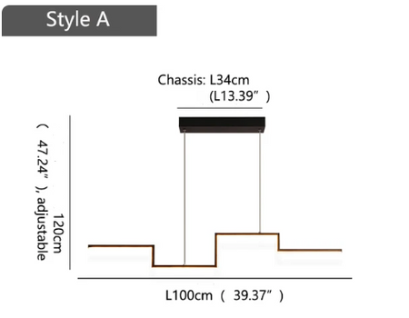 Luminaire Suspension géométrique moderne – Référence : Althéa5824-ILLUMEEN.COM