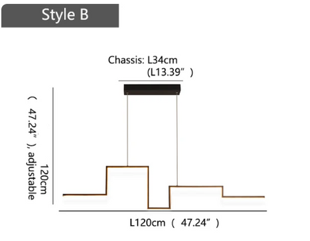 Luminaire Suspension géométrique moderne – Référence : Althéa5824-ILLUMEEN.COM