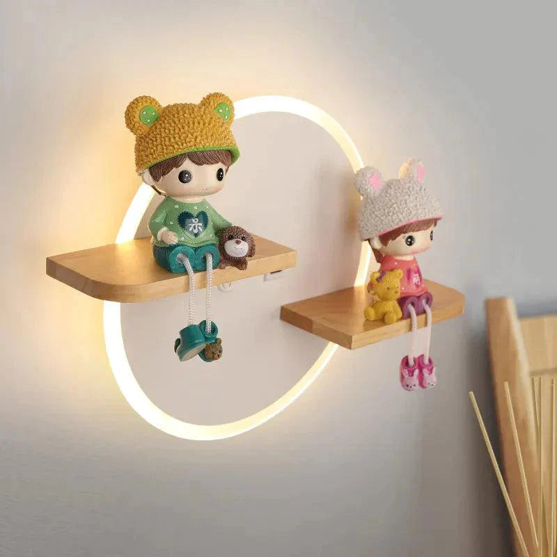 Luminaire Enfant design bois ajustable – Référence : Timéo4672-ILLUMEEN.COM
