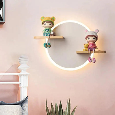 Luminaire Enfant design bois ajustable – Référence : Timéo4672-ILLUMEEN.COM