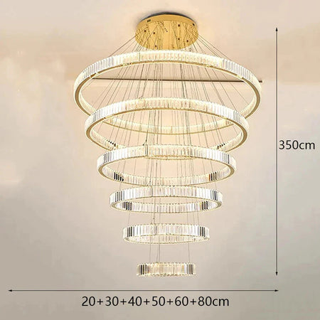 Luminaire Lustre design contemporain en fer et cristal – Référence : Aurelien7924-ILLUMEEN.COM
