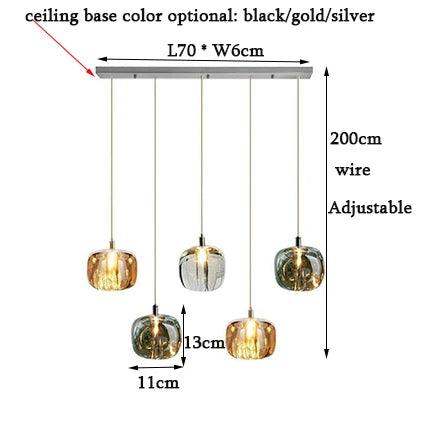 Luminaire Lustre design élégant en cristal – Référence : Marzela8421-ILLUMEEN.COM
